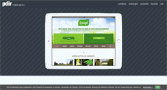 Desktop Screenshot of pdir.de